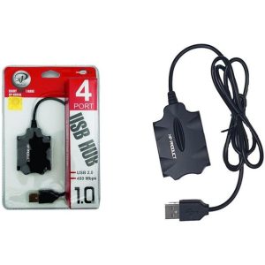 یو اس بی HUB 4PORT XP-H801 R