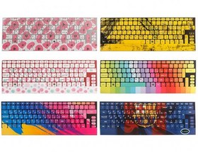 ليبل حروف رنگی - برند D-NET