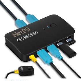 Kvm hdmi 2 port - برند D-NET