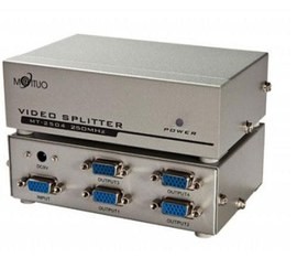 VGA اسپليتر 250MHZ 4 port - برند D-NET
