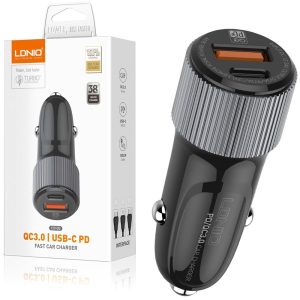 شارژر ماشین LDNIO C510Q ORIGINAL