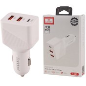 شارژر ماشین Earldom CC25 ORIGINAL باکابل 45W