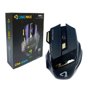 موسGAMING ONE MAX - GW5 بیسیم-شارژی RGB