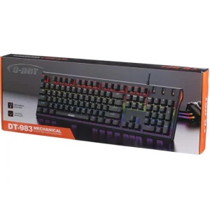 کيبورد مکانيکال مدلDT-983 RGB - برند D-NET
