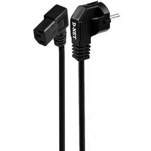 پاور برق کابل 75*2 نود درجه(m 1.5) - برند D-NET