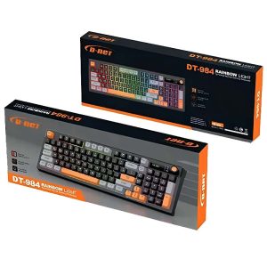 کيبورد مکانيکال مدل984 -DT RGB - برند D-NET